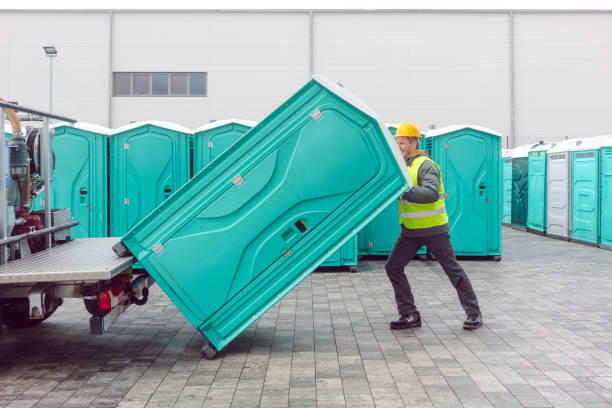 Porta potty delivery and setup in American Fork, UT